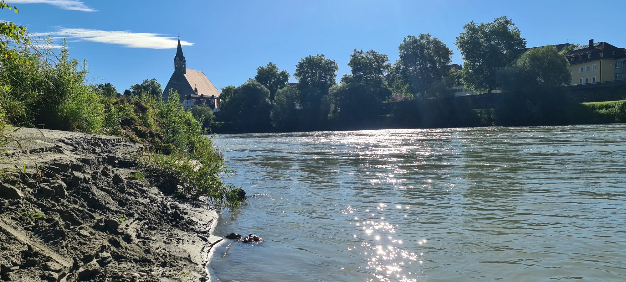 Salzach Salzburg — Gewässeraufnahme 2
