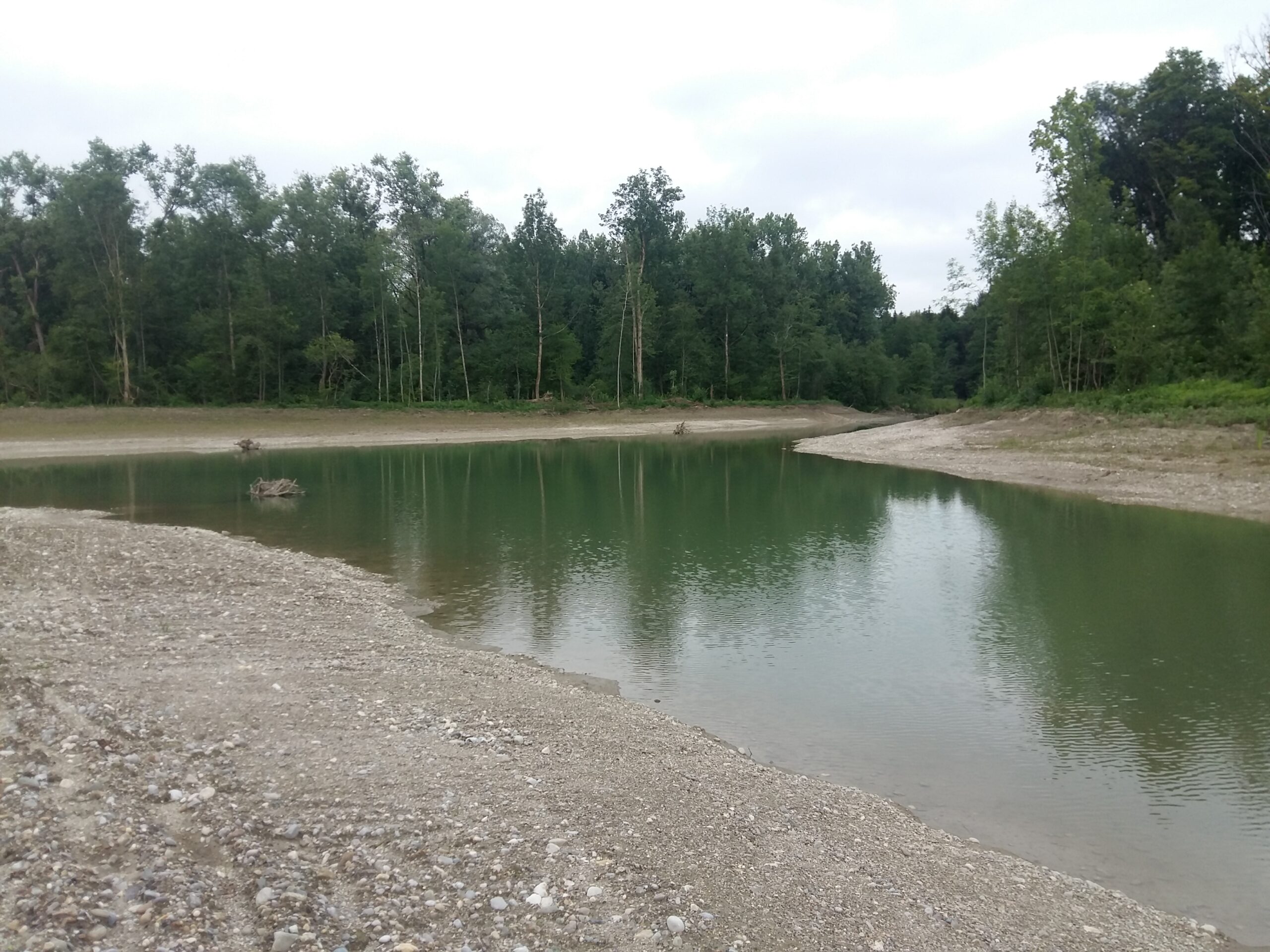 Reitbach — Au-Wasser mit Salzach-Überraschungen